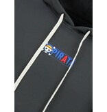 True Rise  Överdimensionerad Hoodie Herr med Huva - One Piece Pirata Print - Tjock Vävd - 5725 - Grå