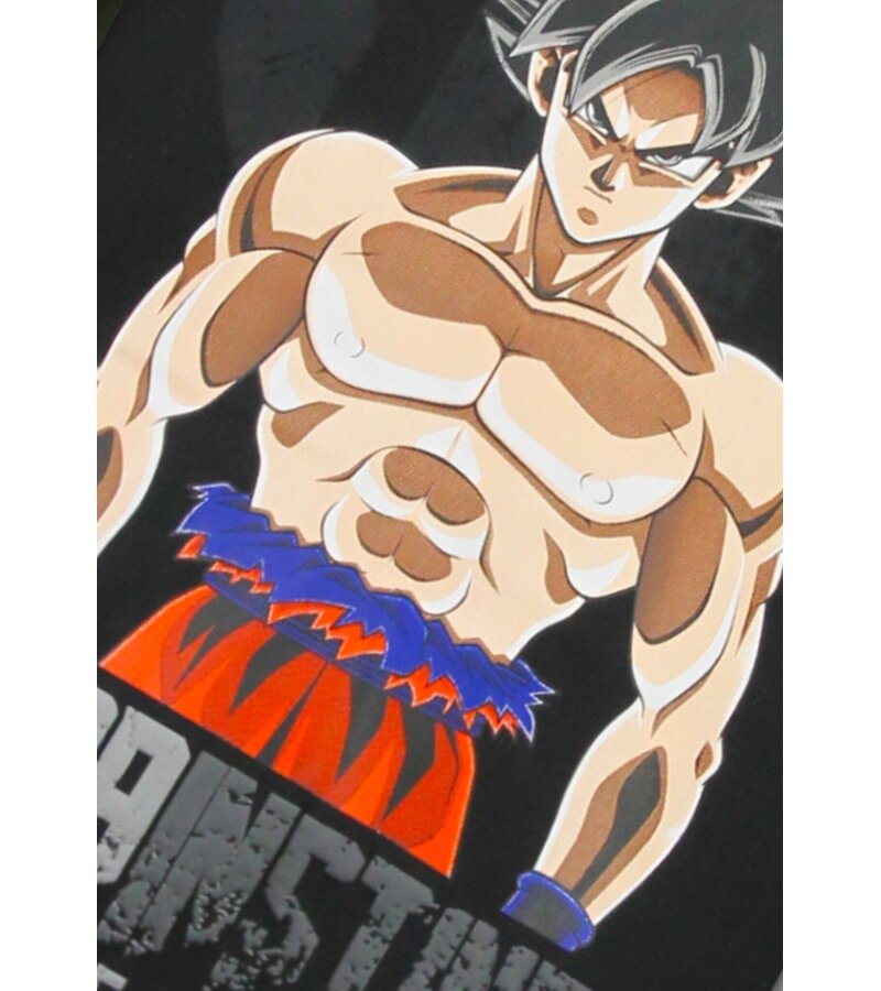 True Rise Överdimensionerad Hoodie Herr med Huva - GOKO Ultra Print - Tjock Vävd - 5562 - Svart