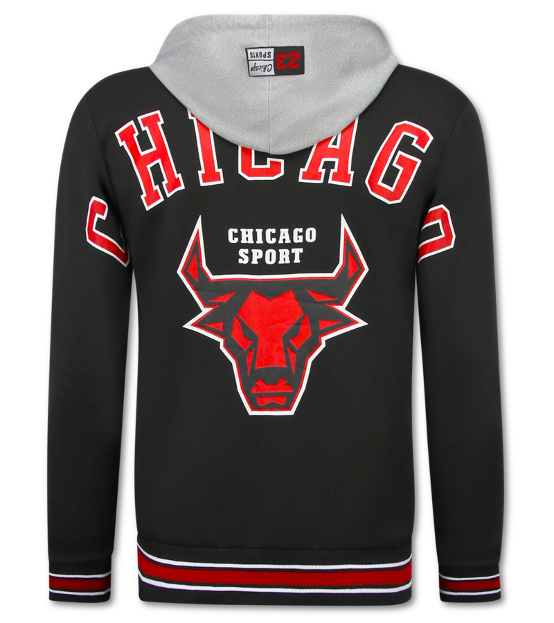 TopStar Chicago Bulls Herr Träningsoveraller - Herr Joggingdräkt - Herr Hemmadräkt Vuxna - 5591 - Svart / Röd
