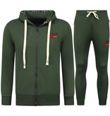 TopStar Tjocka vävda joggingdräkter Herr ICON - Träningsdräkter - Hemmadräkter Vuxna - 11986 - Grön