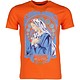 Holy Mary Print - T Shirt Herr - 51006O - Apelsin