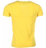 Local Fanatic James Bond From Russia 007 - Man T Shirt - 54001GE  - Gul Local Fanatic James Bond From Russia 007 - Man T Shirt - 54001GE  - Gul