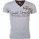 Broderi Squadra Azzura - Herr T Shirt - 1421G - Grå