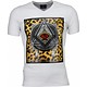 Mason Coola Tryck På Kläder - Man T Shirt - 1460W -Vit