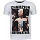 Mayweather Champion - Herr T Shirt - 4780W - Vit