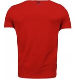 Local Fanatic Basic Exclusieve Local Fanatic - T Shirt Herr - 5105R - Röd