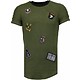 Exclusive Military Patches - Man T Shirt - T09150G - Grön