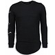 3D Numbered Pocket Long Fit - Tröjor Herr - T-7633Z - Svart