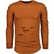 3D Stamp PARIS Damaged - Sweatshirts For Men - JHSW323O - Apelsin