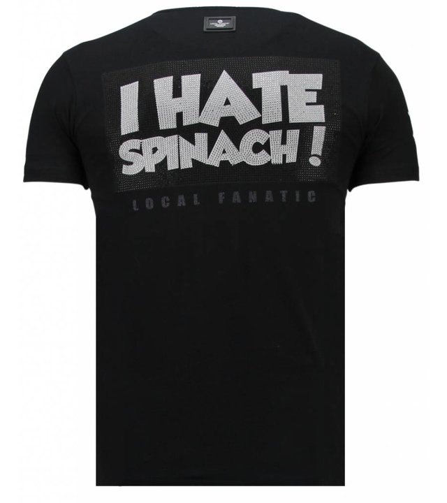 Local Fanatic The Sailor Man - Strass T Shirt Herren - Schwarz