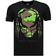 Predator - Strass T Shirt Herren - Schwarz