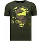 Predator - Strass T Shirt Herren - Grün