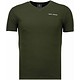 Exklusiv V Neck - T-Shirt Herren - Grün