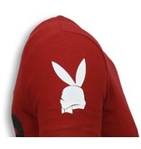 Local Fanatic Stormbitch - Strass T Shirt Herren - Bordeaux Local Fanatic Stormbitch - Strass T Shirt Herren - Bordeaux