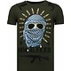 Freedom Fighter - Strass T Shirt Herren - Grün