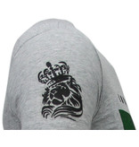 Local Fanatic Soul Rebel Bob -Strass T Shirt Herren - Grau Local Fanatic Soul Rebel Bob -Strass T Shirt Herren - Grau