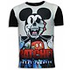 Ratchet Mickey - Digital Strass T Shirt Herren - Schwarz