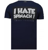 Local Fanatic The Sailor Man - Strass T-shirt - Blau Local Fanatic The Sailor Man - Strass T-shirt - Blau