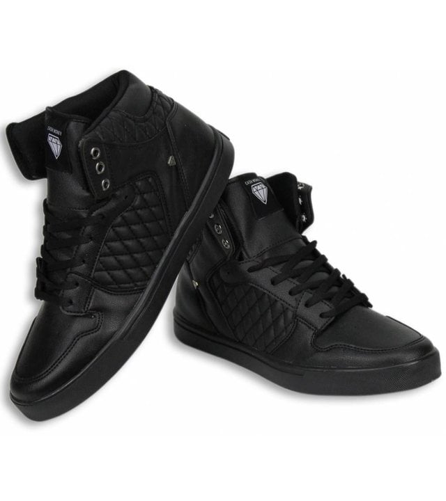 Cash Money Sneakers - Schuhe hoch Herren -Schwarz