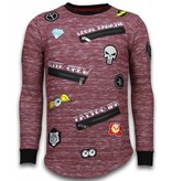 Local Fanatic Longfit Embriordry - Sweater Patches - Elite Crew - Bordeaux