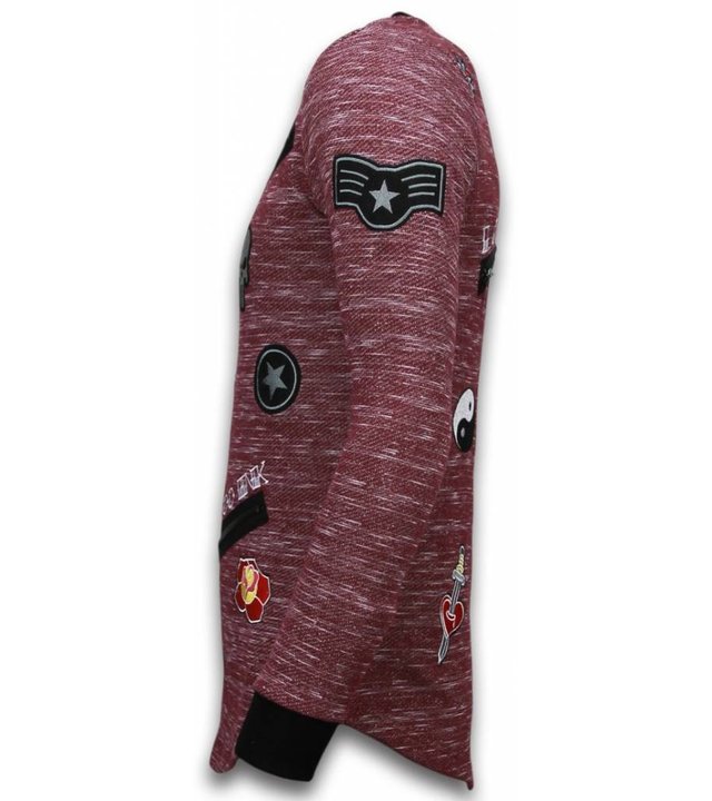 Local Fanatic Longfit Embriordry - Sweater Patches - Elite Crew - Bordeaux