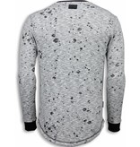 Local Fanatic Longfit Embriordry - Sweater Patches - Guerrilla - Grau Local Fanatic Longfit Embriordry - Sweater Patches - Guerrilla - Grau