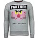 Panther - Strass Sweater - Grau