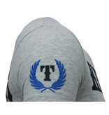 Local Fanatic Kimbo Slice - Strass T-shirt - Grau Local Fanatic Kimbo Slice - Strass T-shirt - Grau