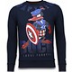 Captain Duck - Strass Sweater - Navy