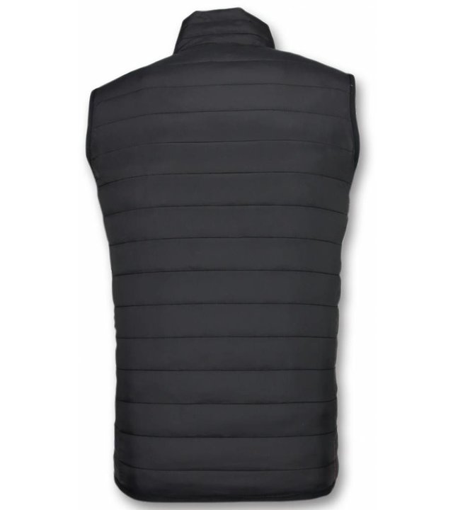 Y chromosome Bodywärmer Herren - Casual Bodywärmer - Schwarz