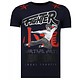 Fighter Legend - Strass T-shirt - Blau