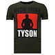 Iron  Mike Tyson - Strass T-shirt - Grün