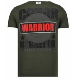 Local Fanatic Notorious Warrior - Strass T-shirt - Grün