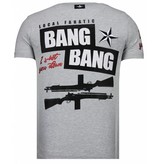 Local Fanatic Loyalty Marilyn - Strass T-shirt - Grau Local Fanatic Loyalty Marilyn - Strass T-shirt - Grau