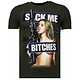 Young Rich Famous - Strass T-shirt - Grün