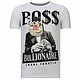 Billionaire Boss - Strass T-shirt - Weiß