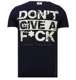 Local Fanatic Taz Mania - Strass T-shirt - Blau