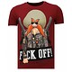 Bandit Chief - Strass T-shirt - Bordeaux