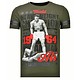 Greatest Of All Time - Strass T-shirt - Grün