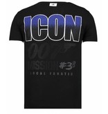 Local Fanatic Like A Boss - Strass T-shirt - Schwarz Local Fanatic Like A Boss - Strass T-shirt - Schwarz