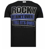 Local Fanatic Balboa - Strass T-shirt - Schwarz