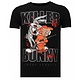 Killer Bunny - Strass T-shirt - Schwarz