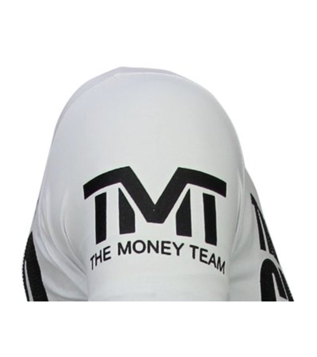 Local Fanatic Money Team Champ - Strass T-shirt - Weiß