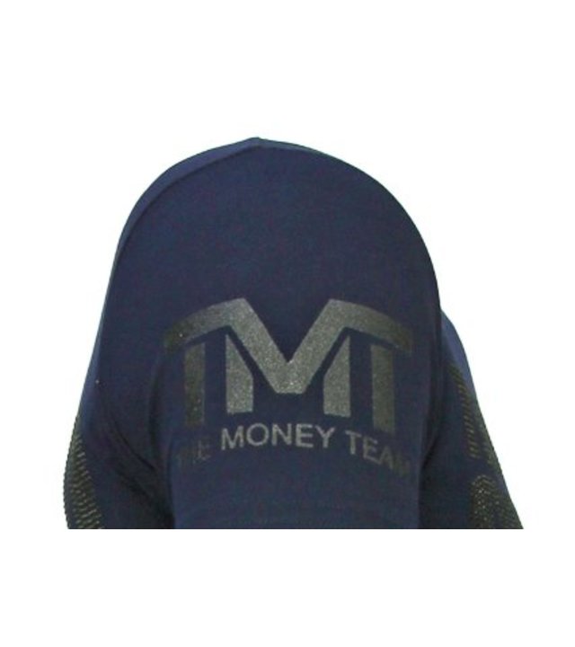 Local Fanatic Money Team Champ - Strass T-shirt - Blau