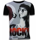Local Fanatic Rocky Training - Digital Strass T-shirt - Schwarz Local Fanatic Rocky Training - Digital Strass T-shirt - Schwarz