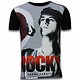 Rocky Training - Digital Strass T-shirt - Schwarz