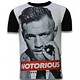 Notorious - Digital Strass T-shirt - Schwarz