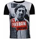 El Patron Escobar - Digital Strass T-shirt - Schwarz