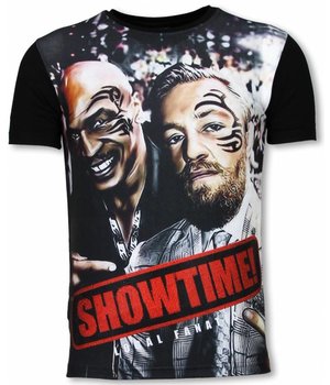 Local Fanatic Showtime - Digital Strass T-shirt - Schwarz
