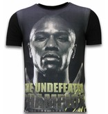 Local Fanatic The Undefeated Champion  - Digital Strass T-shirt - Schwarz